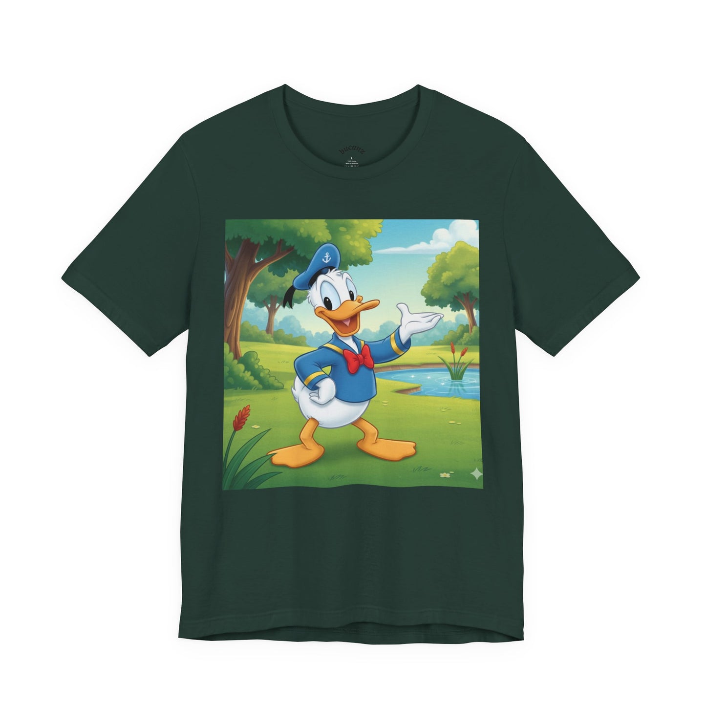 Donald Duck Graphic Tee - Fun Unisex Jersey T-Shirt for Disney Fans, Casual Wear, Gift for Birthdays, Disney Park Outfits, Summer Style
