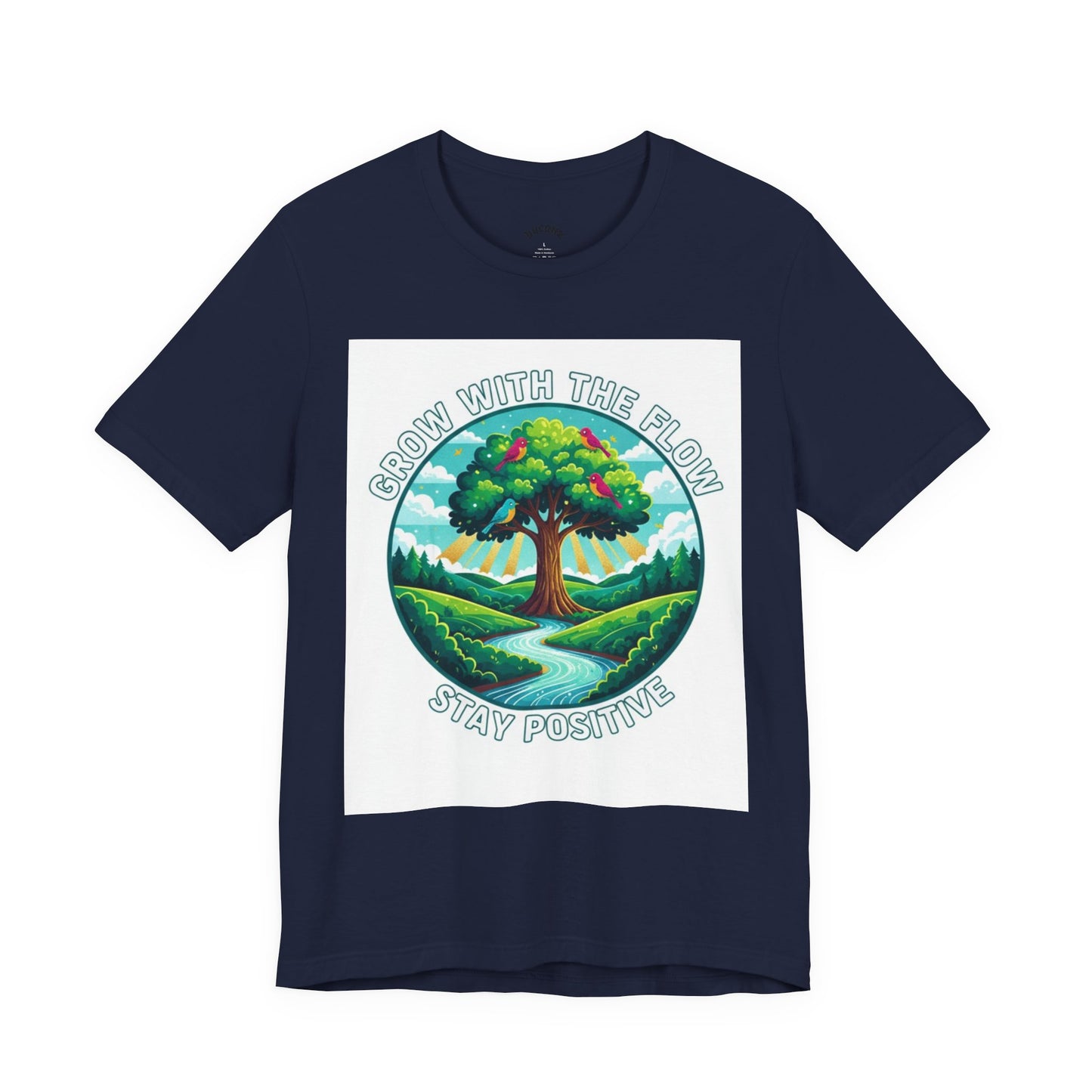 Positive Vibes Unisex Tee - Grow with the Flow