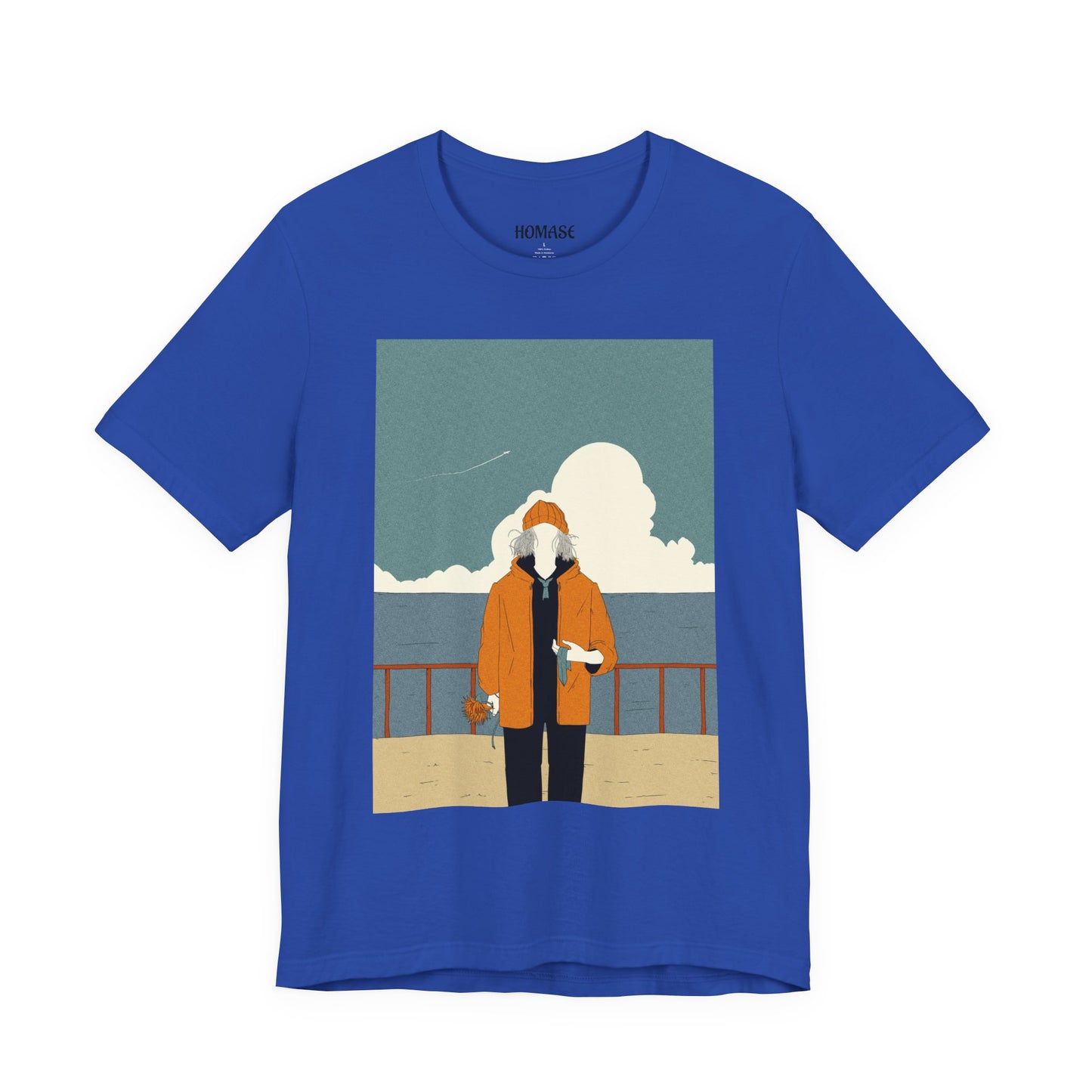 Coastal Adventure Tee - Vintage Ocean Print, Summer Vibe, Beachwear, Vacation Gift, Unisex Graphic Tee