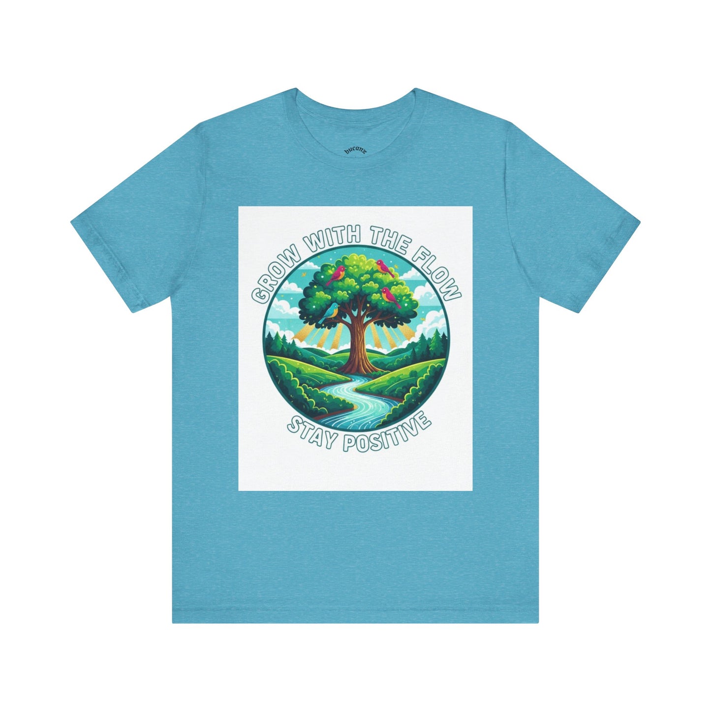 Positive Vibes Unisex Tee - Grow with the Flow