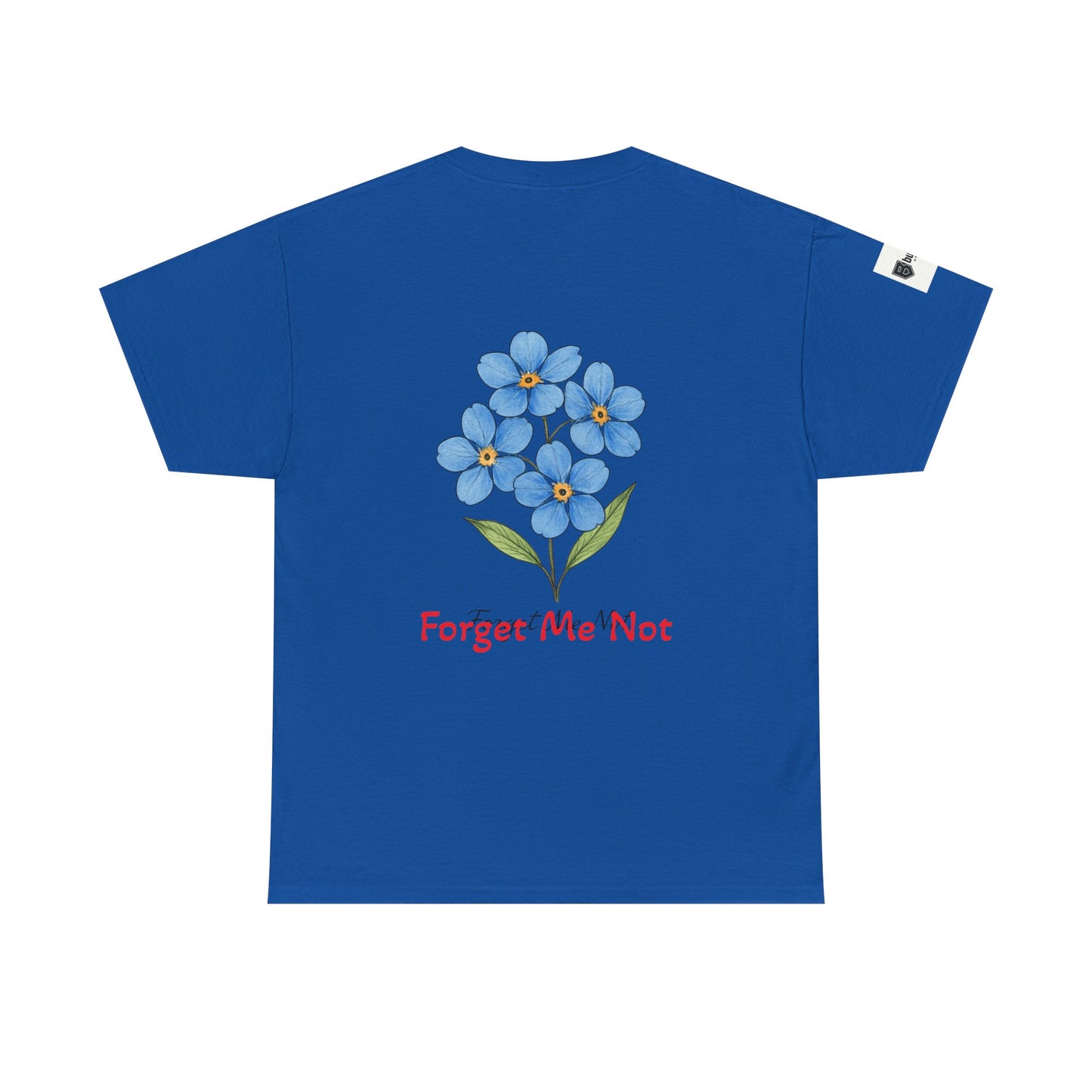 Forget Me Not Tee — "Love Remembers Even When The Mind Forgets" Caregiver Memory Shirt