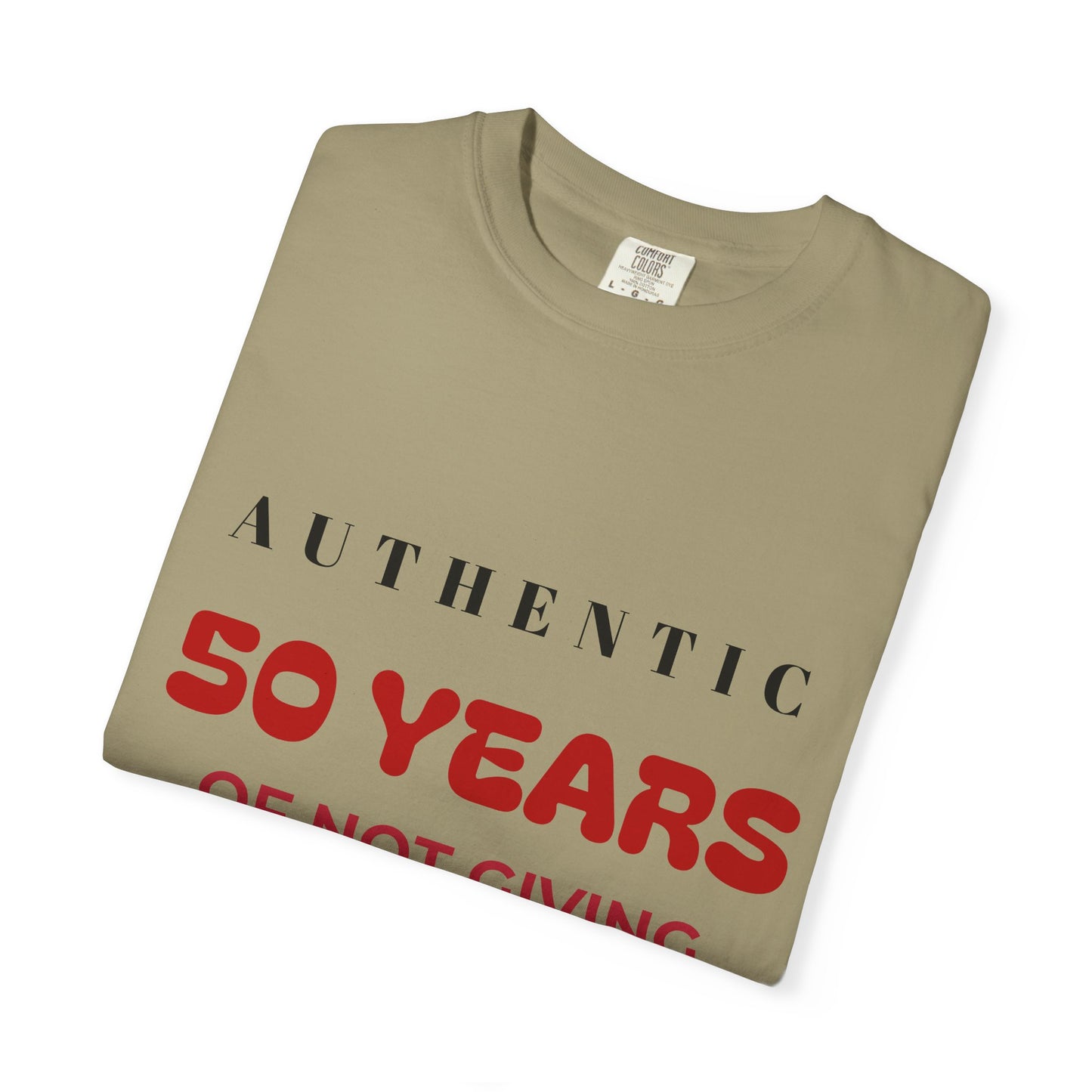 50th Birthday Unisex T-Shirt - Authentic & Bold Design