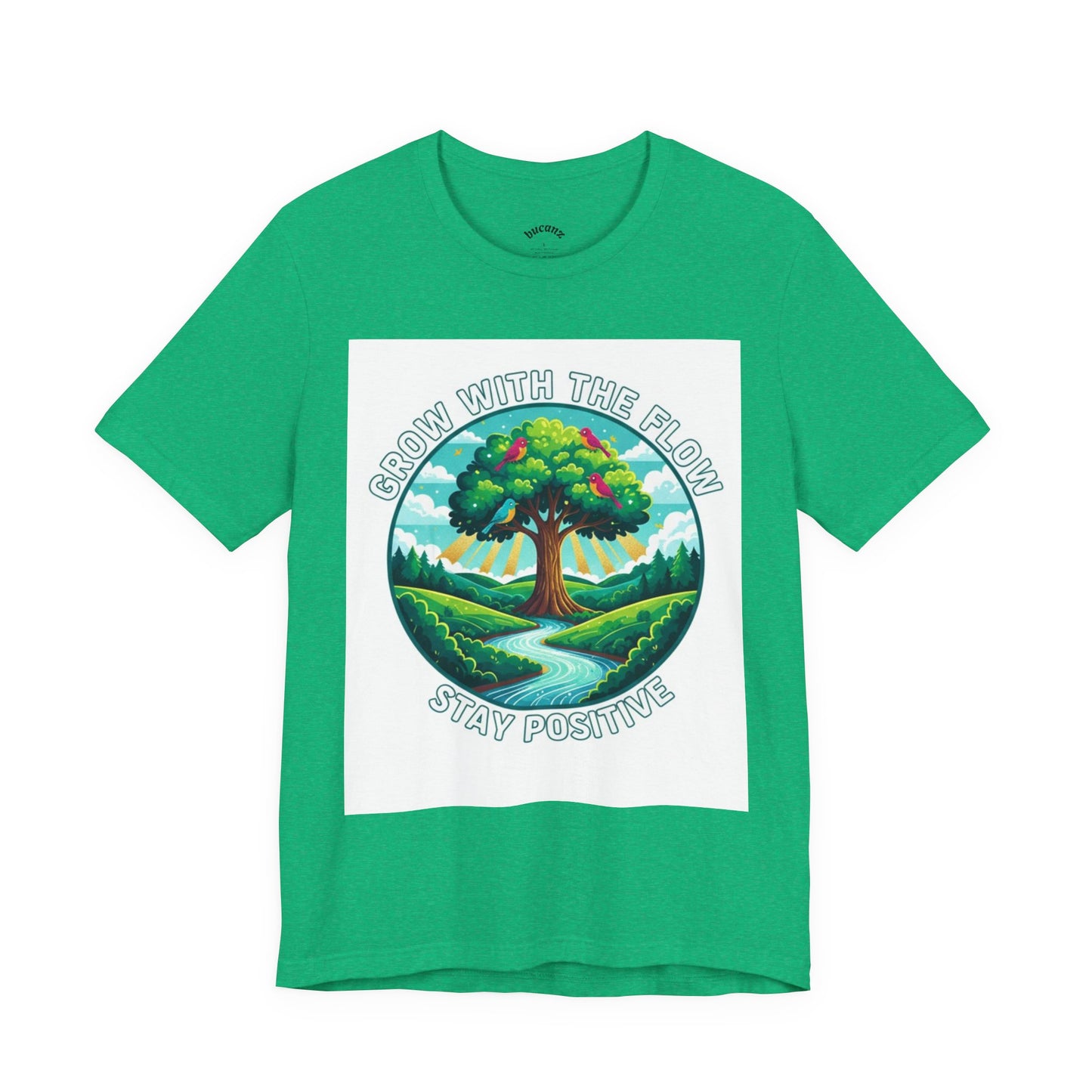 Positive Vibes Unisex Tee - Grow with the Flow