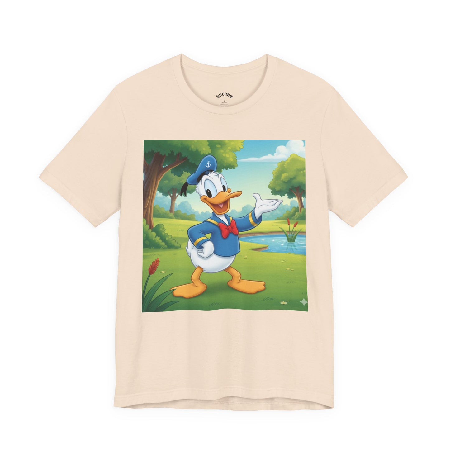 Donald Duck Graphic Tee - Fun Unisex Jersey T-Shirt for Disney Fans, Casual Wear, Gift for Birthdays, Disney Park Outfits, Summer Style