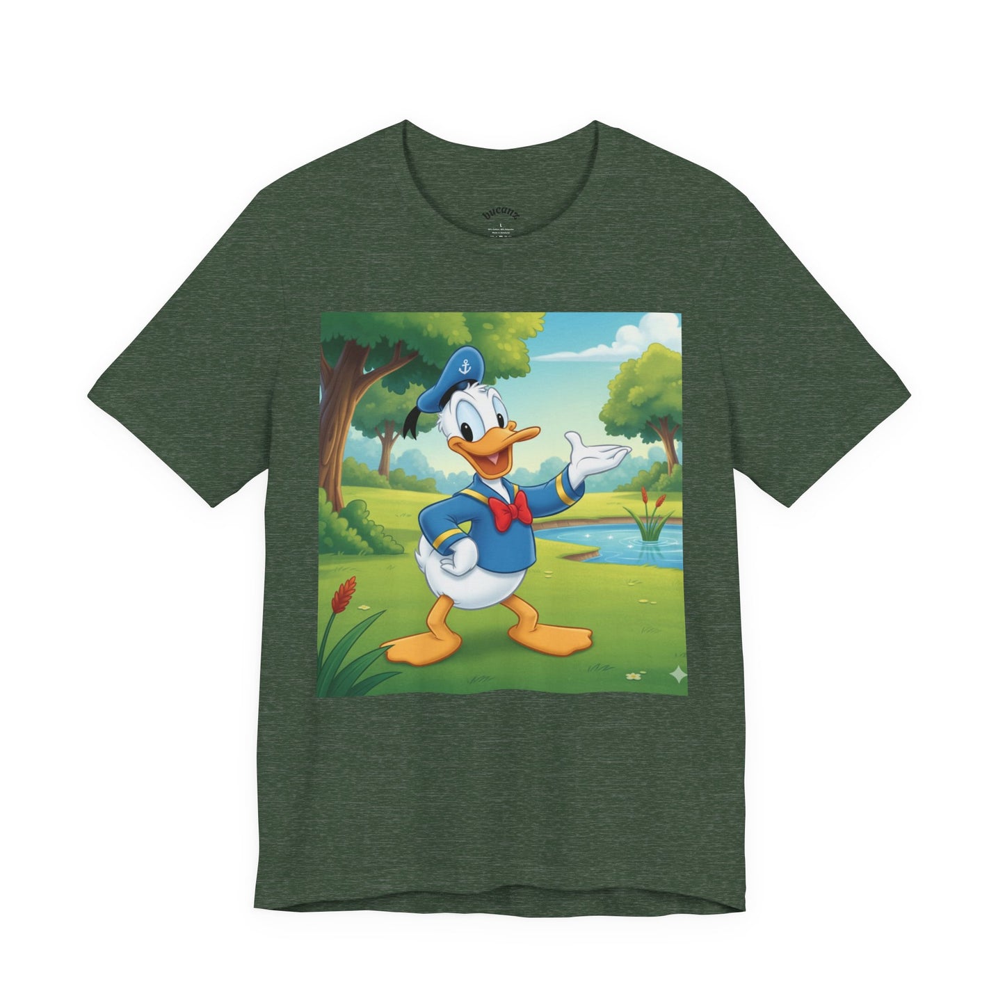 Donald Duck Graphic Tee - Fun Unisex Jersey T-Shirt for Disney Fans, Casual Wear, Gift for Birthdays, Disney Park Outfits, Summer Style