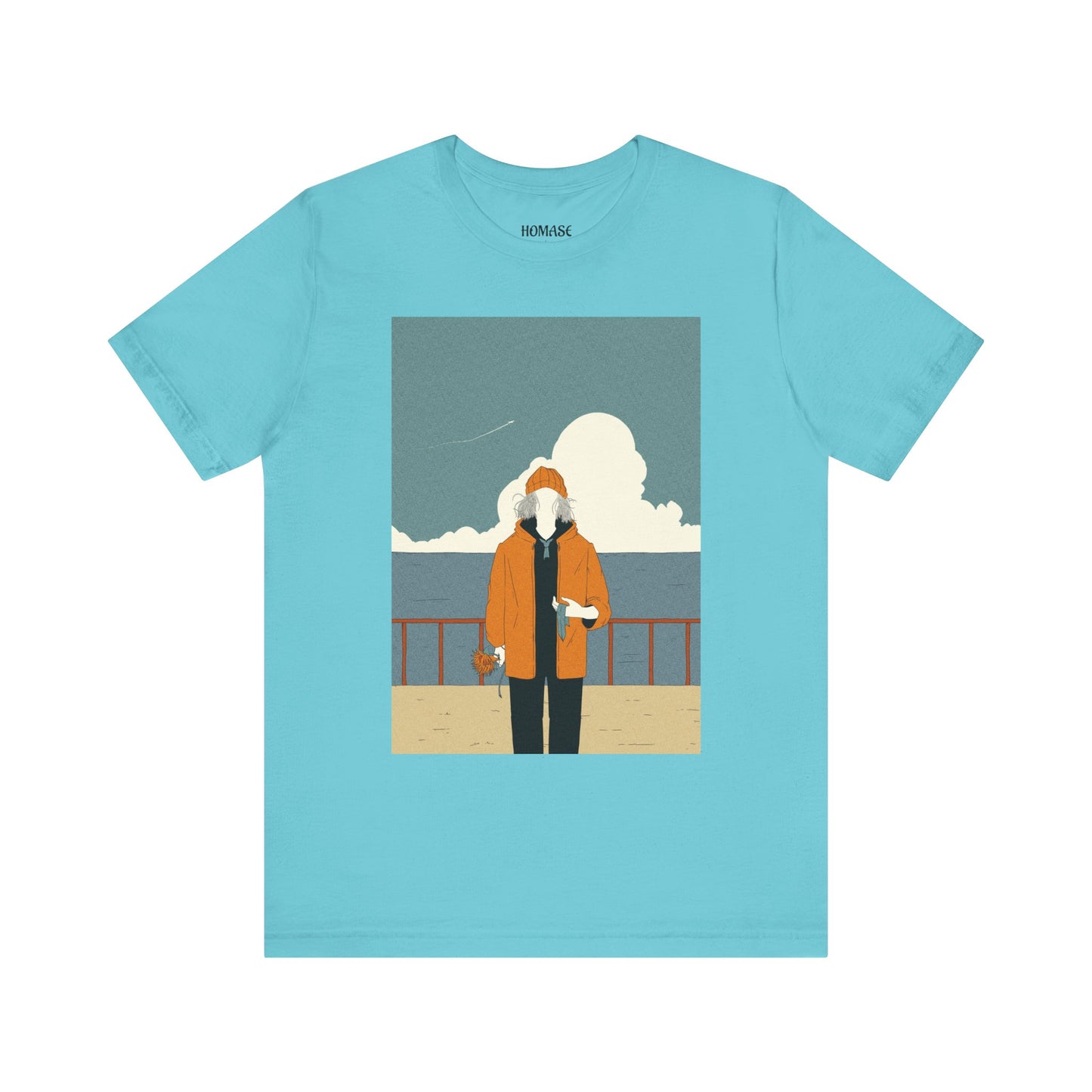 Coastal Adventure Tee - Vintage Ocean Print, Summer Vibe, Beachwear, Vacation Gift, Unisex Graphic Tee