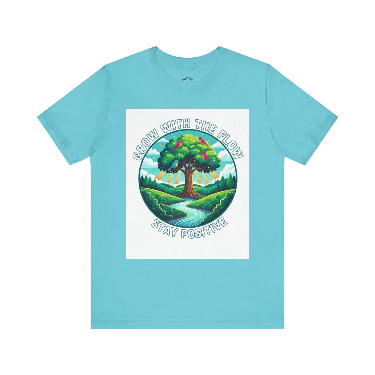 Positive Vibes Unisex Tee - Grow with the Flow