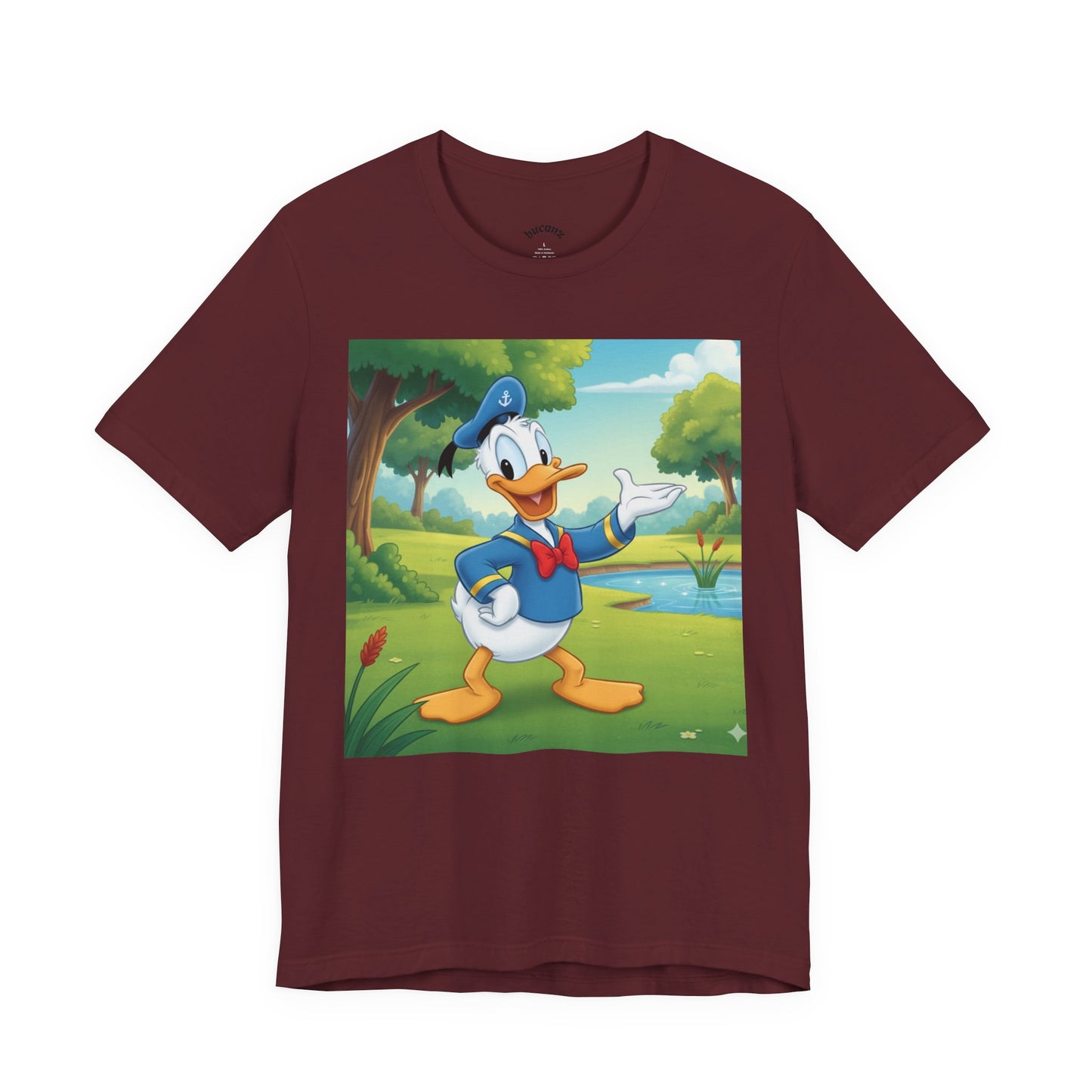 Donald Duck Graphic Tee - Fun Unisex Jersey T-Shirt for Disney Fans, Casual Wear, Gift for Birthdays, Disney Park Outfits, Summer Style