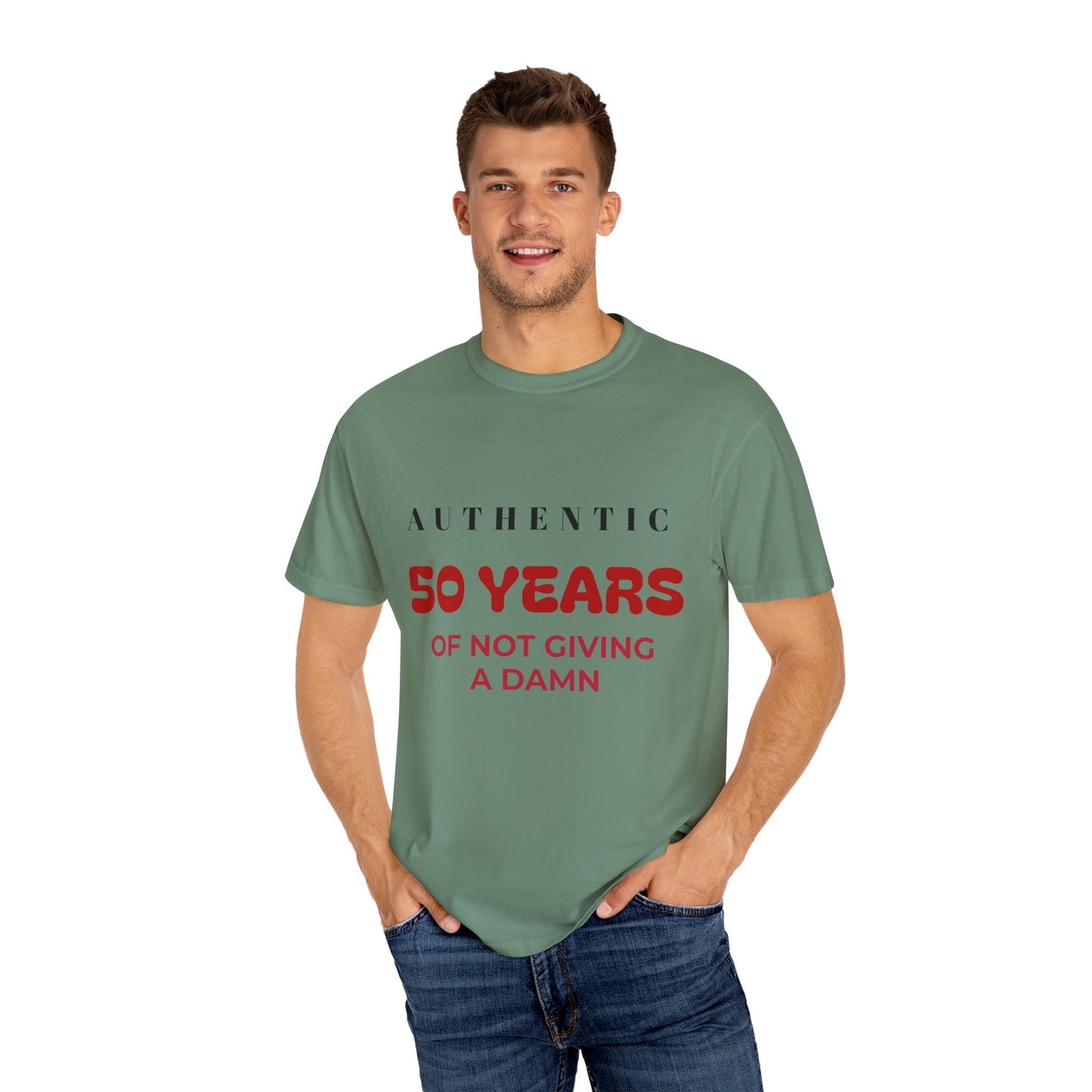 50th Birthday Unisex T-Shirt - Authentic & Bold Design