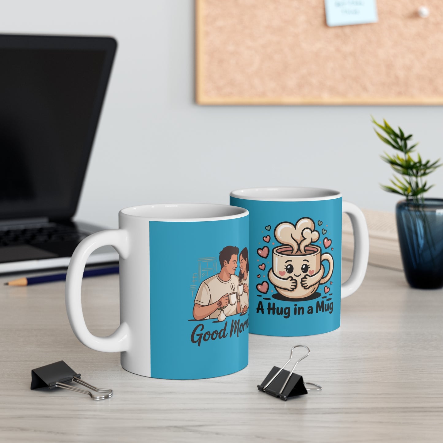 Mug — 'Good Morning' Couple Coffee Mug (11oz & 15oz)