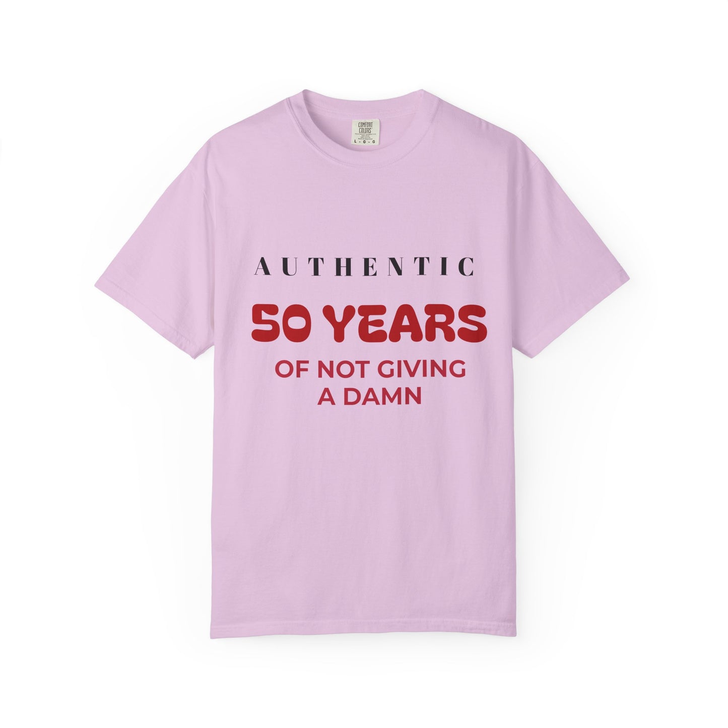 50th Birthday Unisex T-Shirt - Authentic & Bold Design