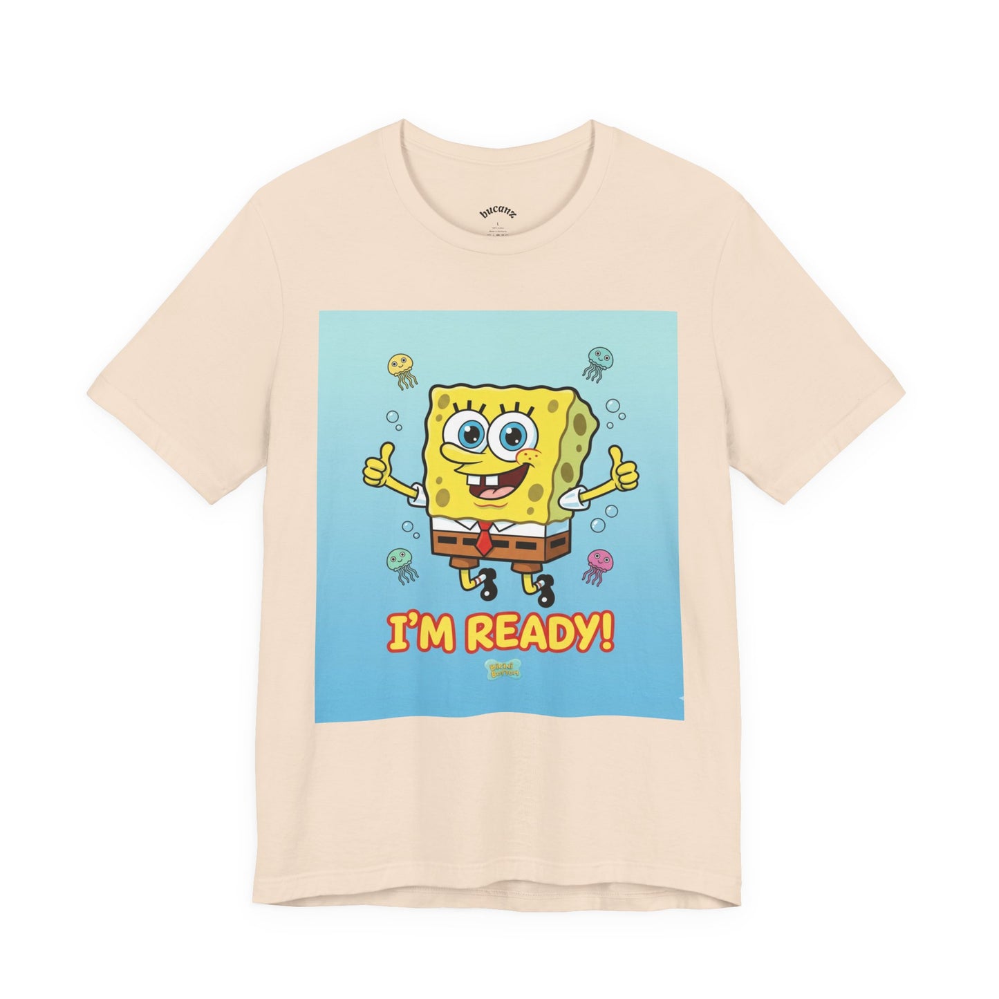SpongeBob SquarePants Unisex Tee, Cartoon T-Shirt, Funny Gift, Kids Apparel, Summer Wear, Beach Shirt, Nostalgic Style