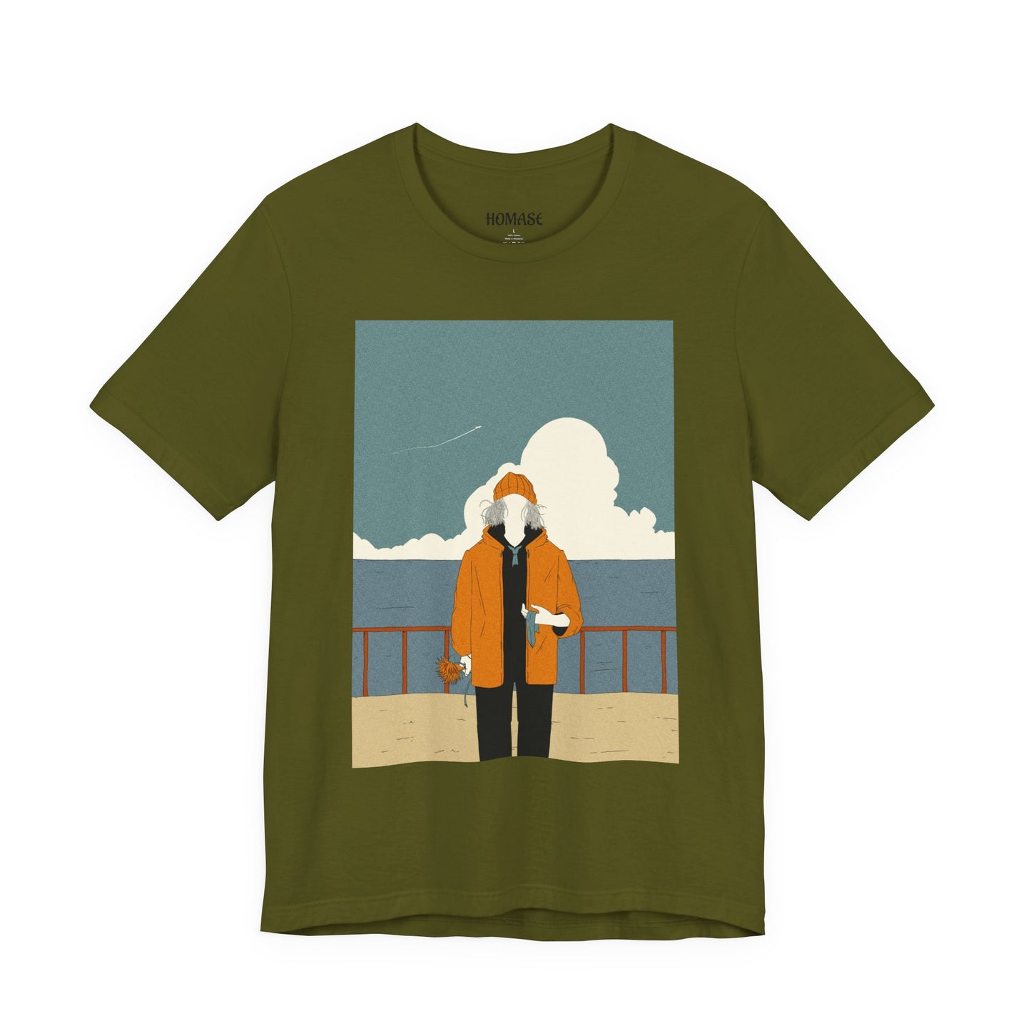 Coastal Adventure Tee - Vintage Ocean Print, Summer Vibe, Beachwear, Vacation Gift, Unisex Graphic Tee