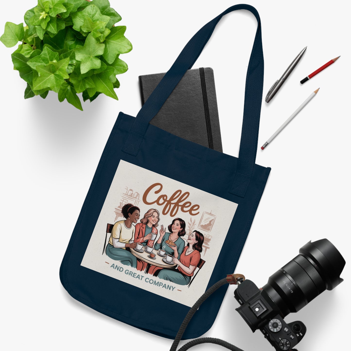 Coffee & Great Company Tote Bag