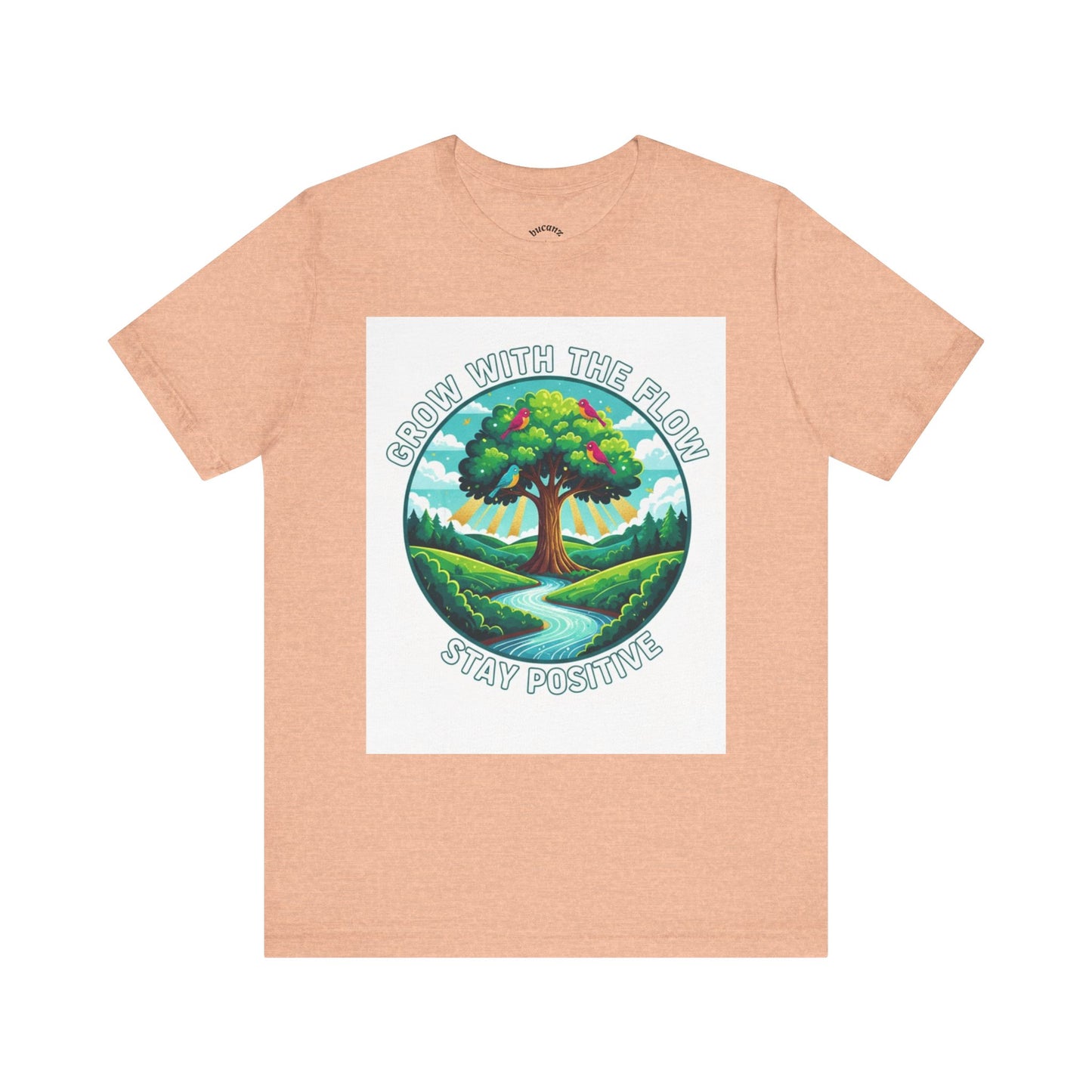 Positive Vibes Unisex Tee - Grow with the Flow
