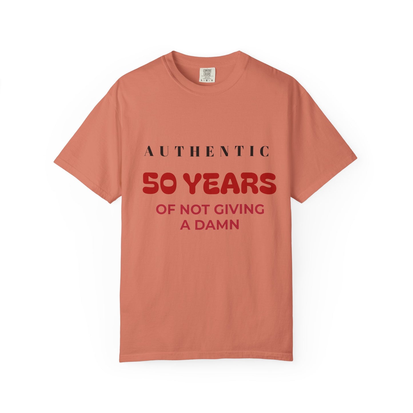 50th Birthday Unisex T-Shirt - Authentic & Bold Design