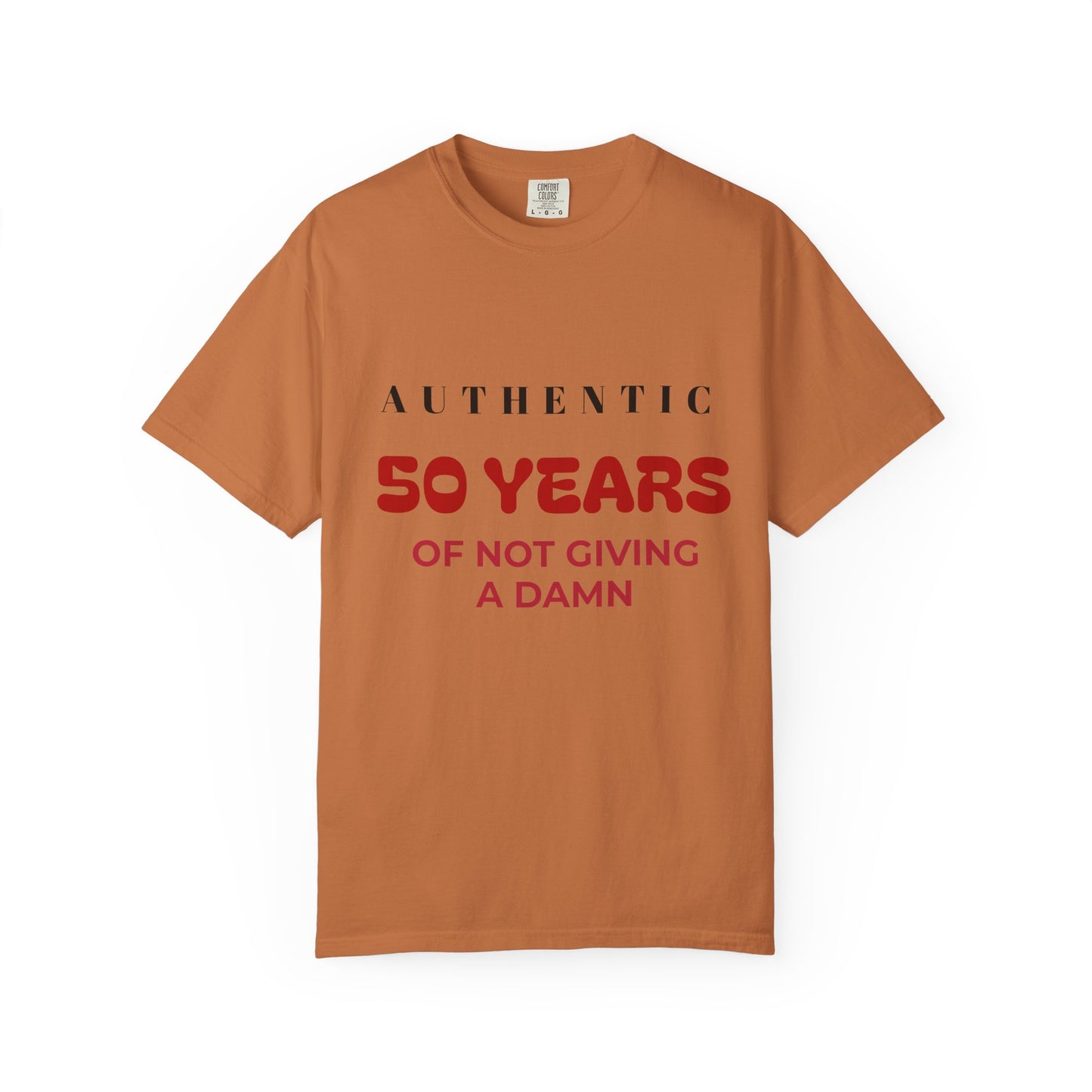 50th Birthday Unisex T-Shirt - Authentic & Bold Design