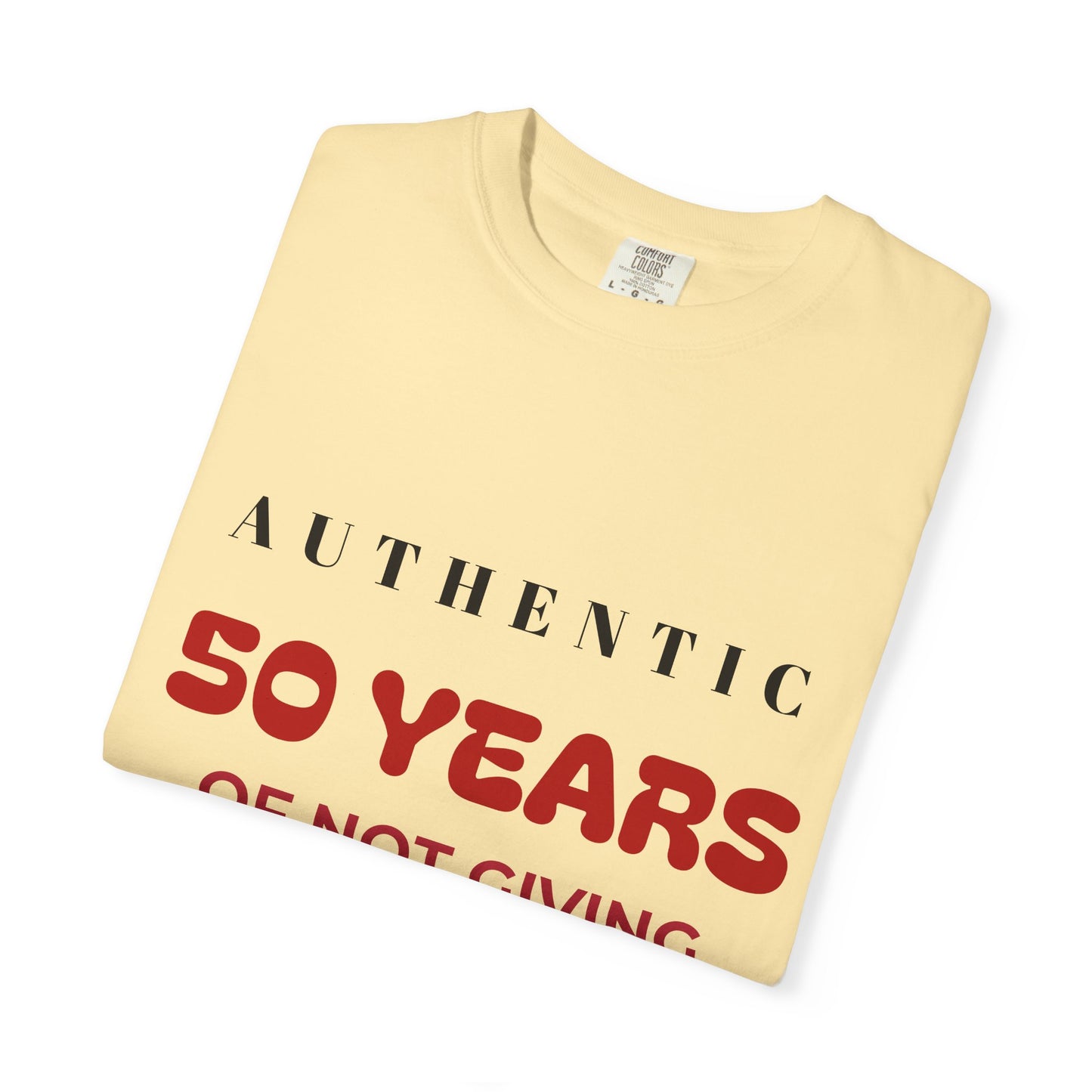 50th Birthday Unisex T-Shirt - Authentic & Bold Design