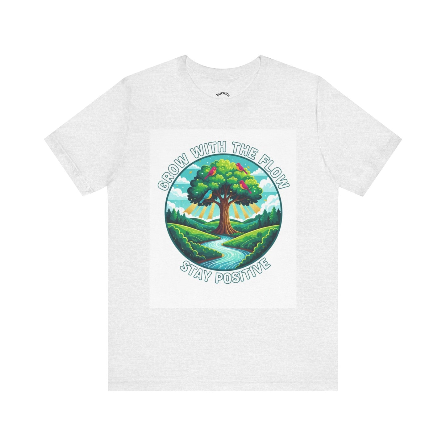 Positive Vibes Unisex Tee - Grow with the Flow