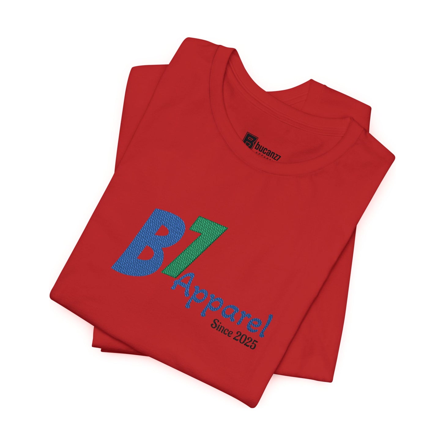 B7 Apparel Logo Tee — Classic White Short Sleeve Shirt