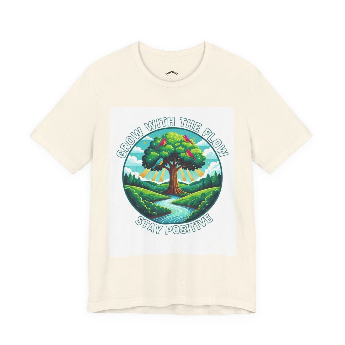 Positive Vibes Unisex Tee - Grow with the Flow