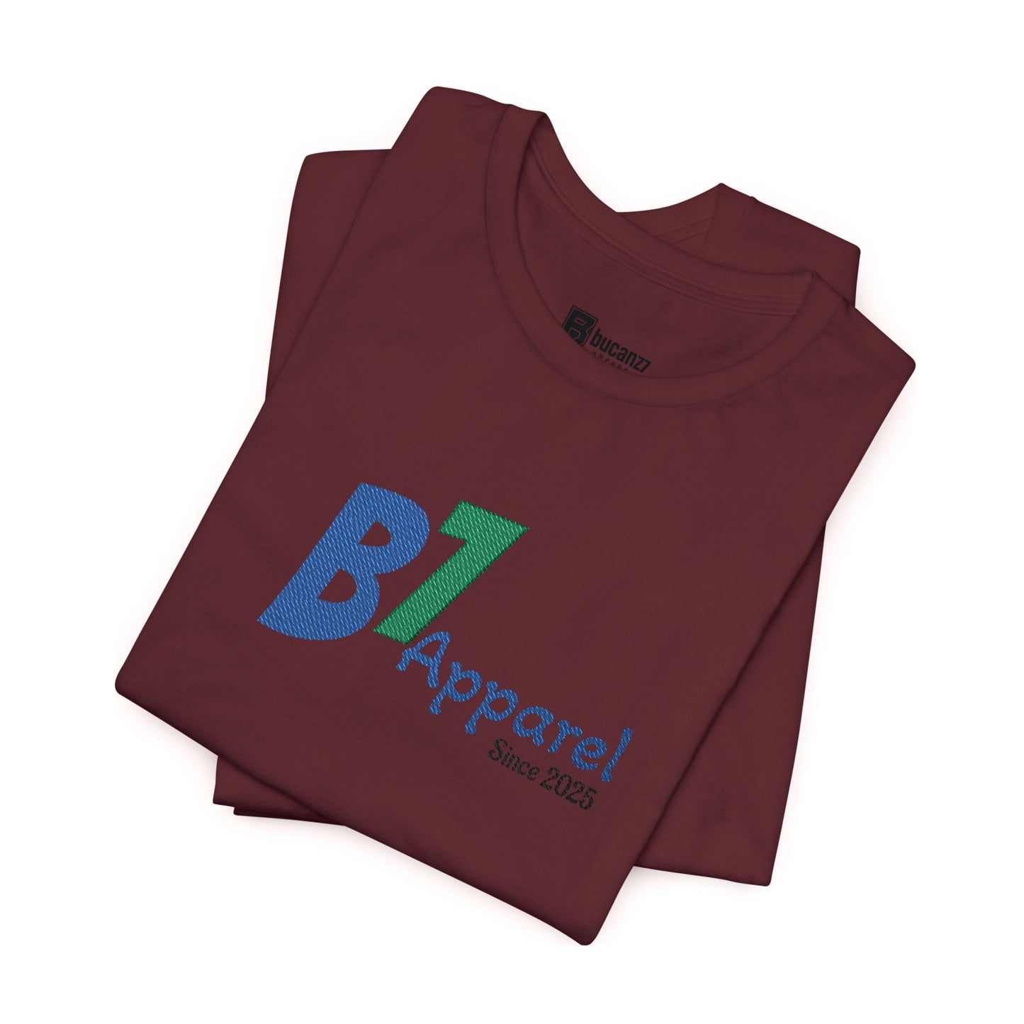 B7 Apparel Logo Tee — Classic White Short Sleeve Shirt