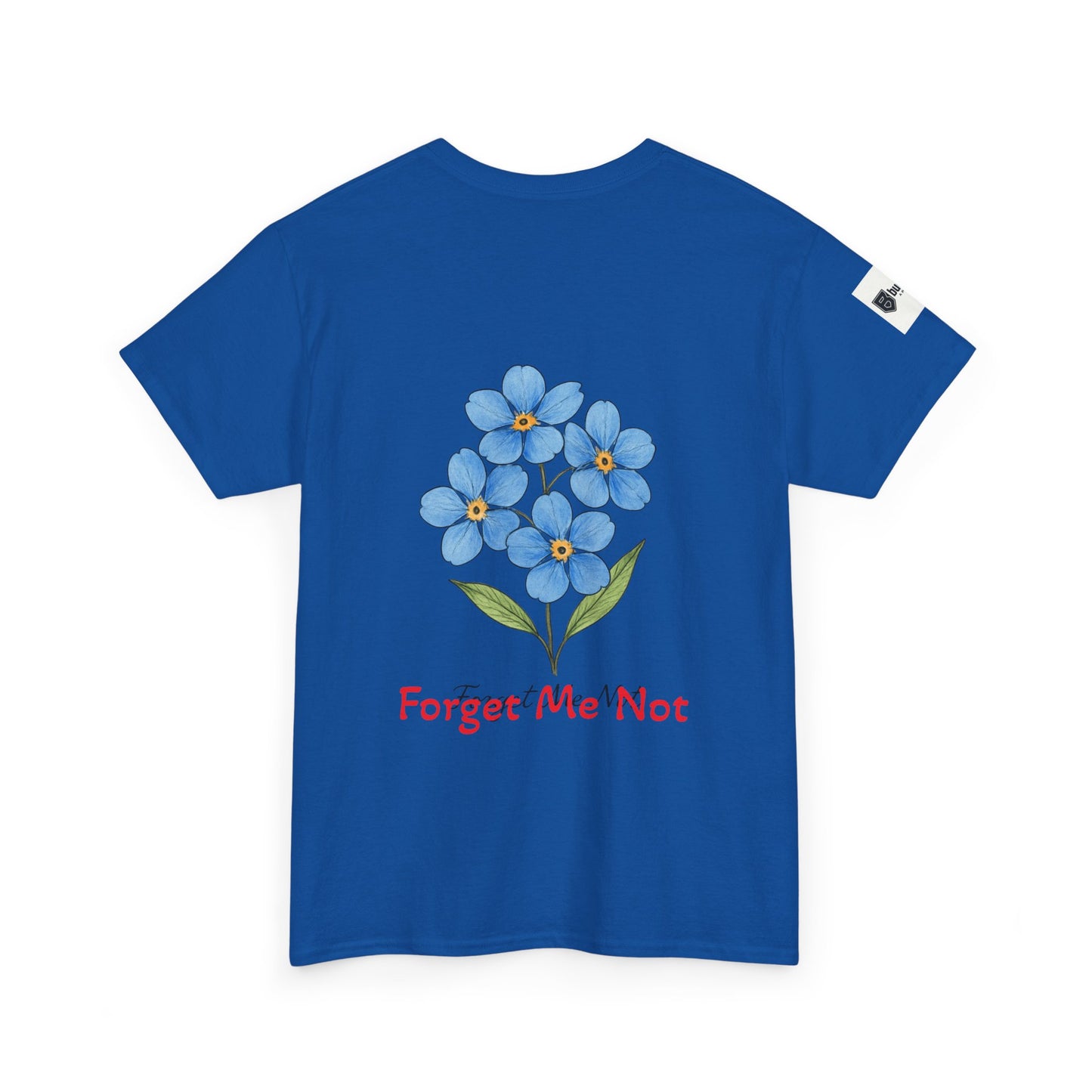 Forget Me Not Tee — "Love Remembers Even When The Mind Forgets" Caregiver Memory Shirt
