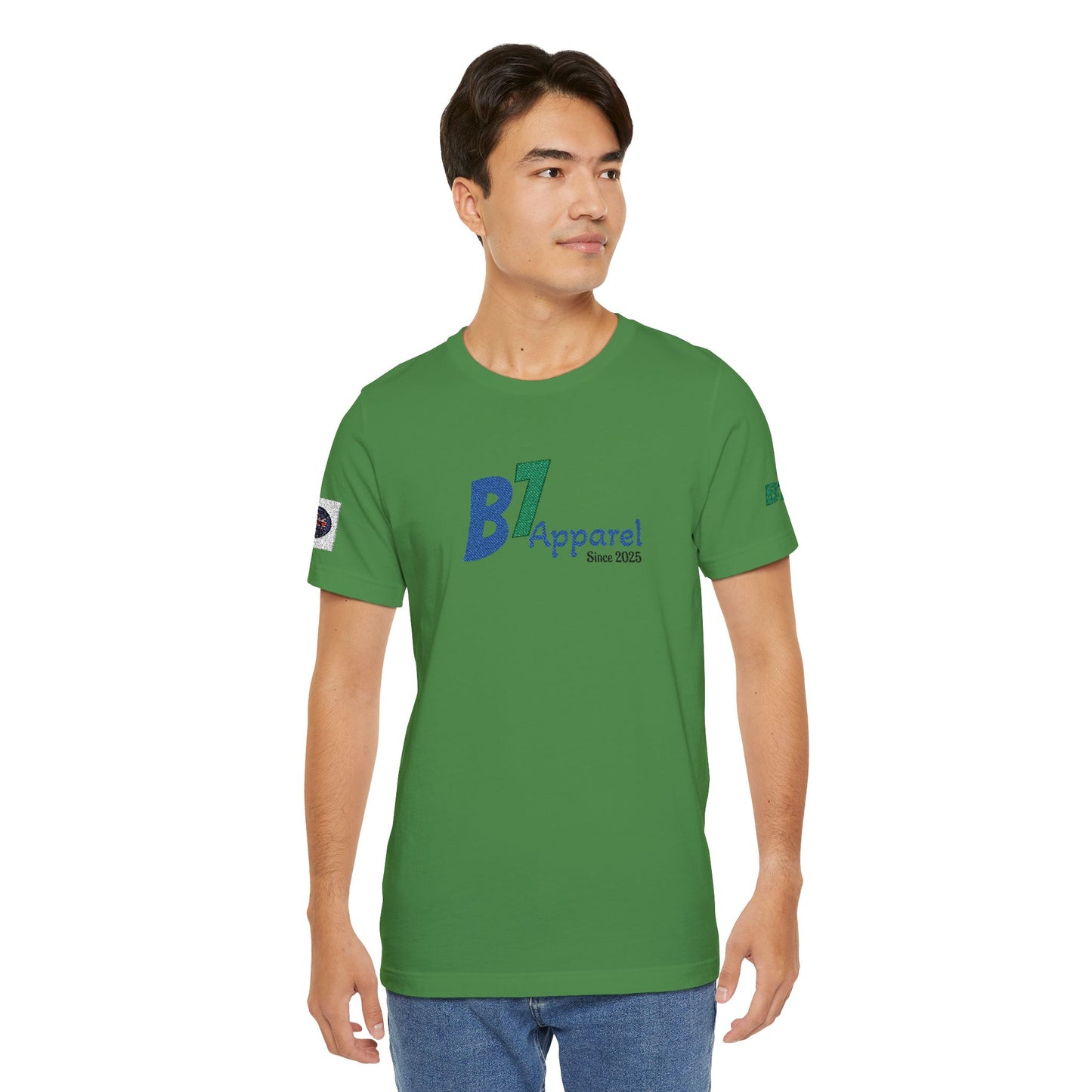 B7 Apparel Logo Tee — Classic White Short Sleeve Shirt