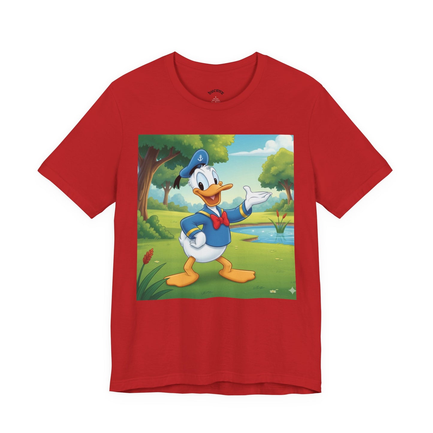Donald Duck Graphic Tee - Fun Unisex Jersey T-Shirt for Disney Fans, Casual Wear, Gift for Birthdays, Disney Park Outfits, Summer Style