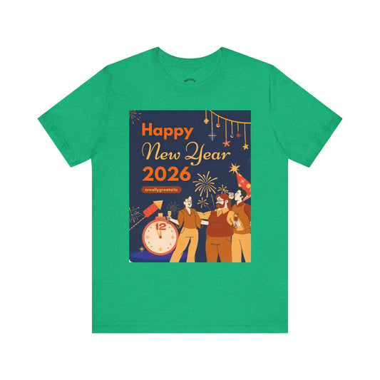 New Year 2026 Celebration T-Shirt