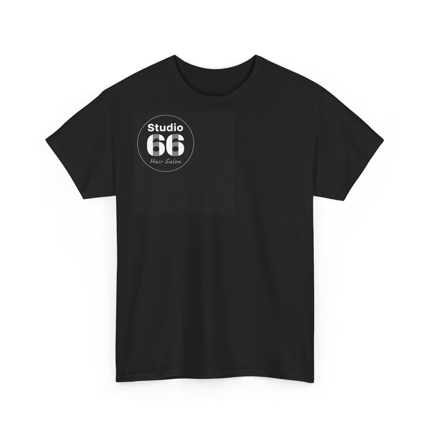 Studio 66 Hair Salon Tee – Logo Scissors Graphic T-Shirt