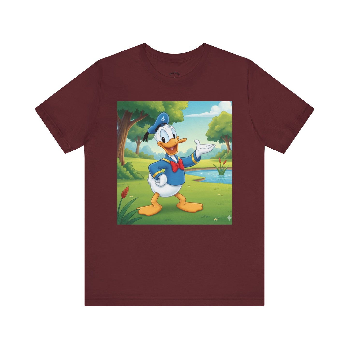 Donald Duck Graphic Tee - Fun Unisex Jersey T-Shirt for Disney Fans, Casual Wear, Gift for Birthdays, Disney Park Outfits, Summer Style