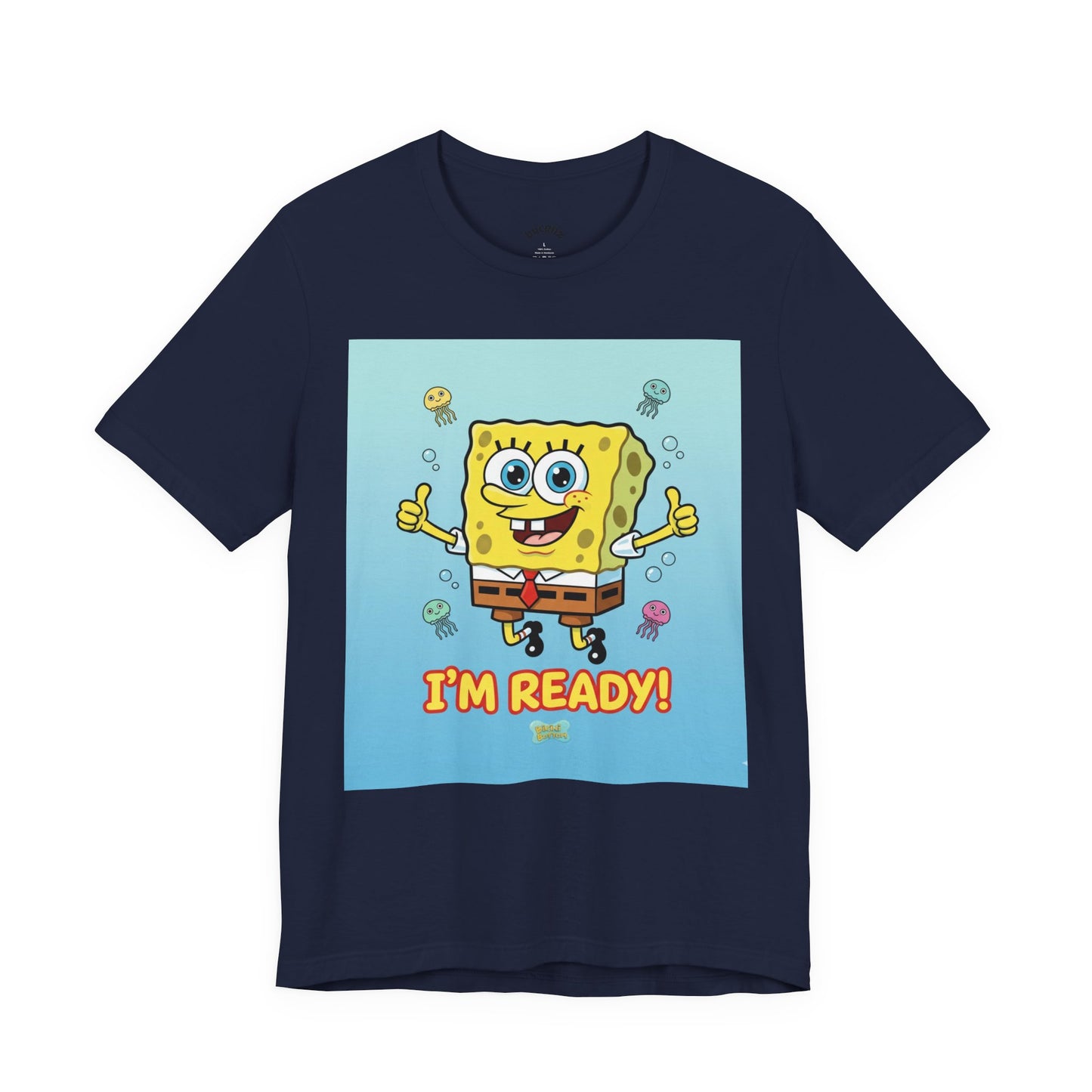 SpongeBob SquarePants Unisex Tee, Cartoon T-Shirt, Funny Gift, Kids Apparel, Summer Wear, Beach Shirt, Nostalgic Style