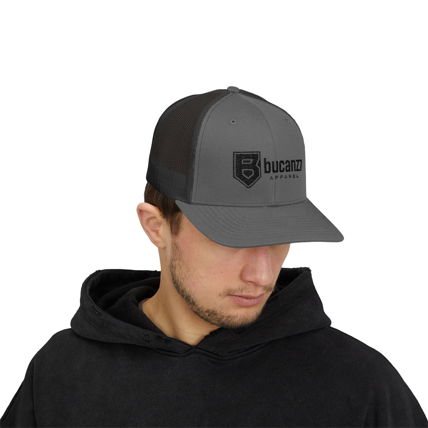 Trucker Cap – Bucanz Apparel Logo Snapback Mesh Hat