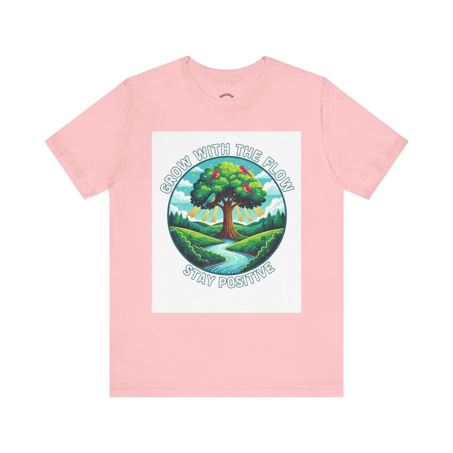 Positive Vibes Unisex Tee - Grow with the Flow