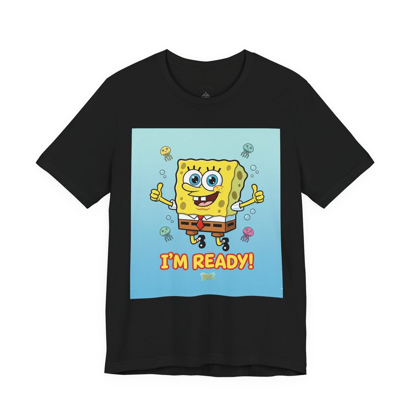 SpongeBob SquarePants Unisex Tee, Cartoon T-Shirt, Funny Gift, Kids Apparel, Summer Wear, Beach Shirt, Nostalgic Style