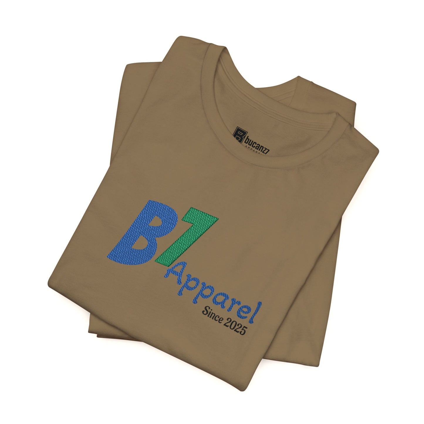 B7 Apparel Logo Tee — Classic White Short Sleeve Shirt
