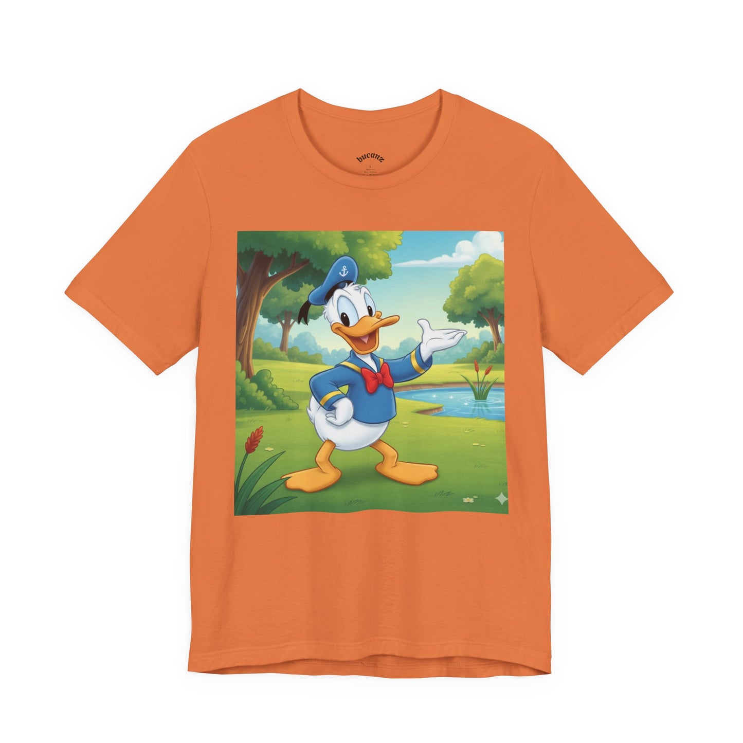 Donald Duck Graphic Tee - Fun Unisex Jersey T-Shirt for Disney Fans, Casual Wear, Gift for Birthdays, Disney Park Outfits, Summer Style