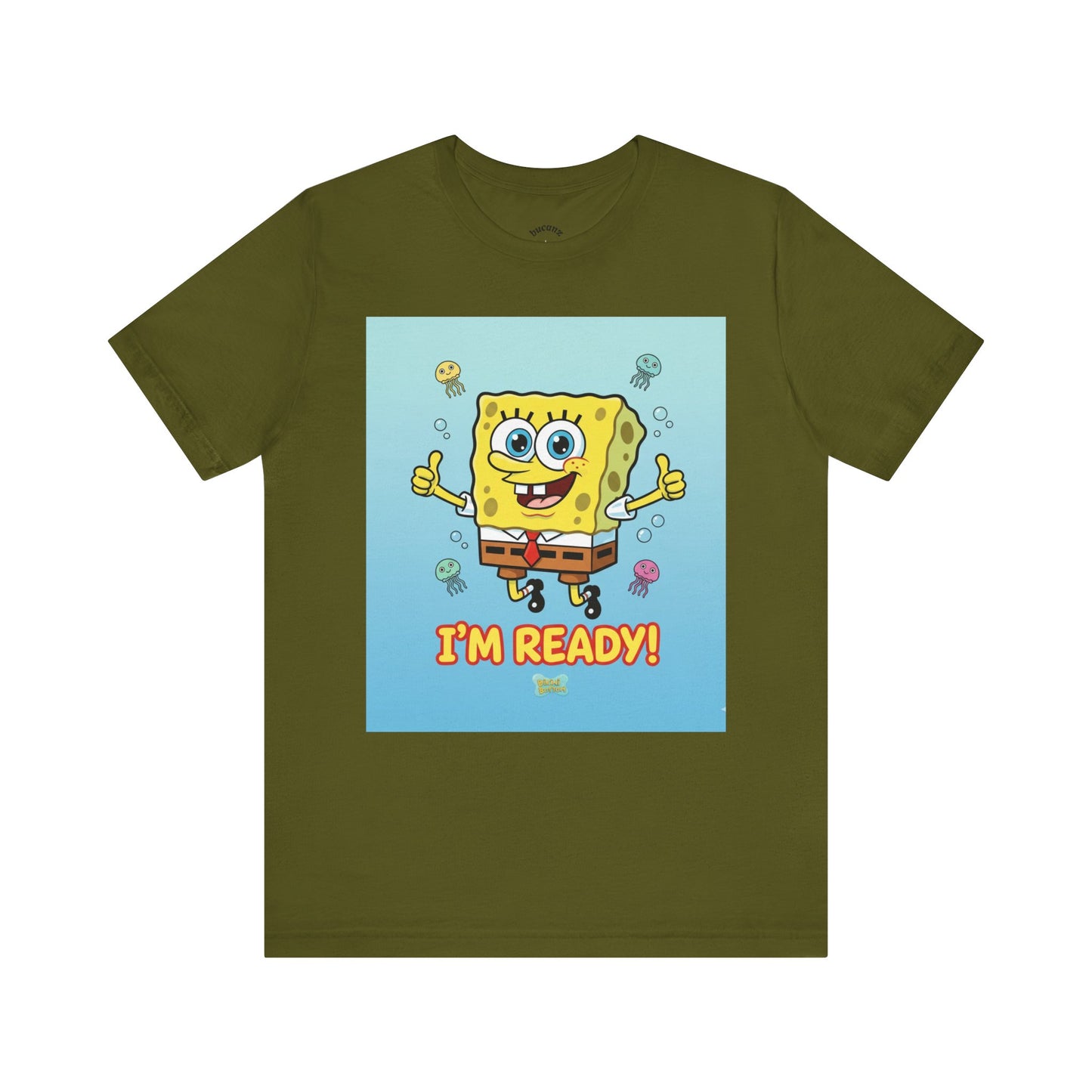 SpongeBob SquarePants Unisex Tee, Cartoon T-Shirt, Funny Gift, Kids Apparel, Summer Wear, Beach Shirt, Nostalgic Style