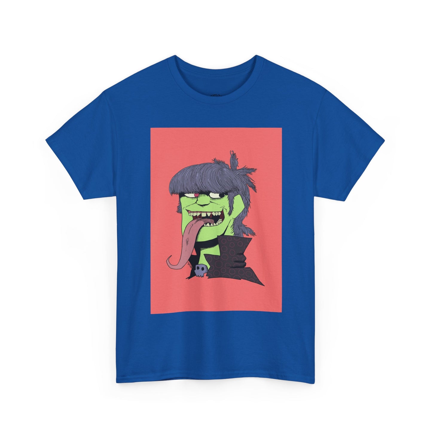 Graphic Tee — Green Punk Monster Illustration