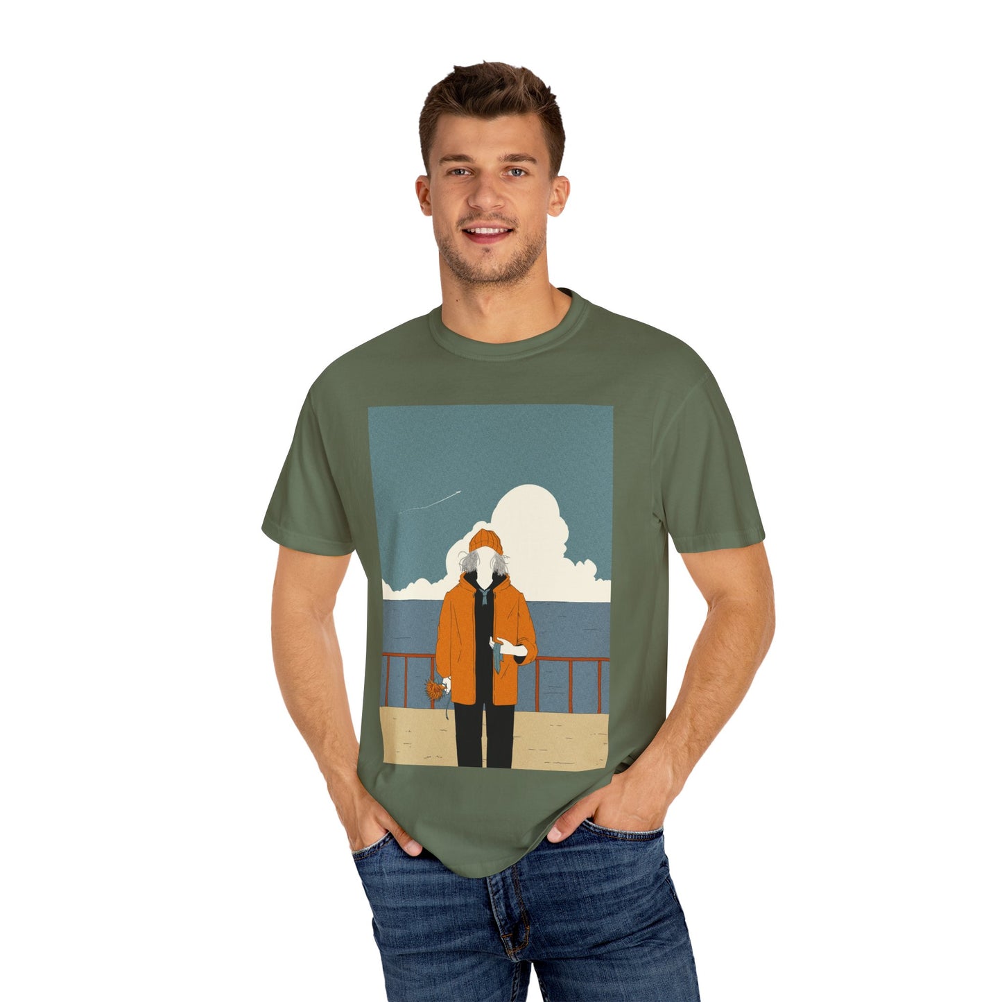Ocean Breeze Unisex T-Shirt - Casual Summer Wear with Retro Vibes