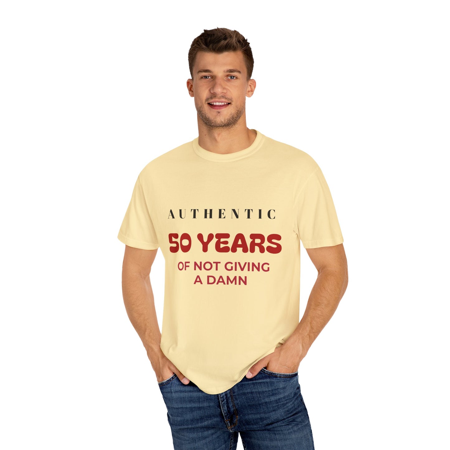 50th Birthday Unisex T-Shirt - Authentic & Bold Design