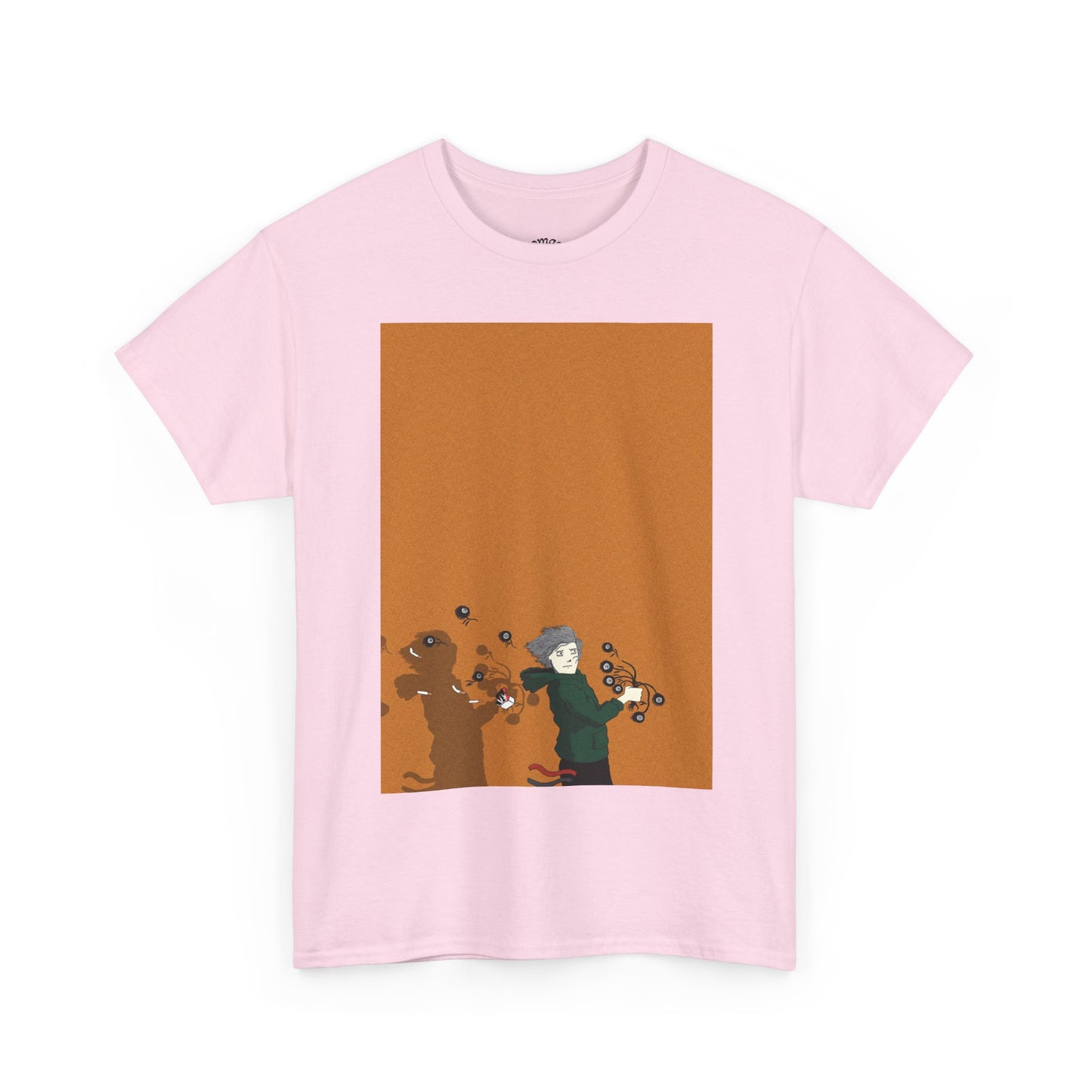Halloween Trick-or-Treat Kids T-Shirt — Cute Ghost, Pumpkin & Child Costume Design