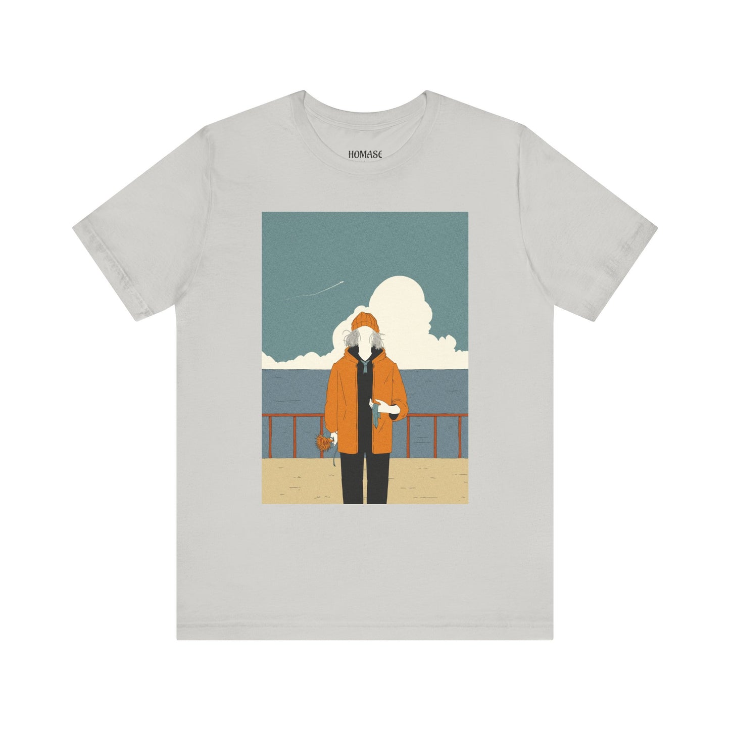 Coastal Adventure Tee - Vintage Ocean Print, Summer Vibe, Beachwear, Vacation Gift, Unisex Graphic Tee