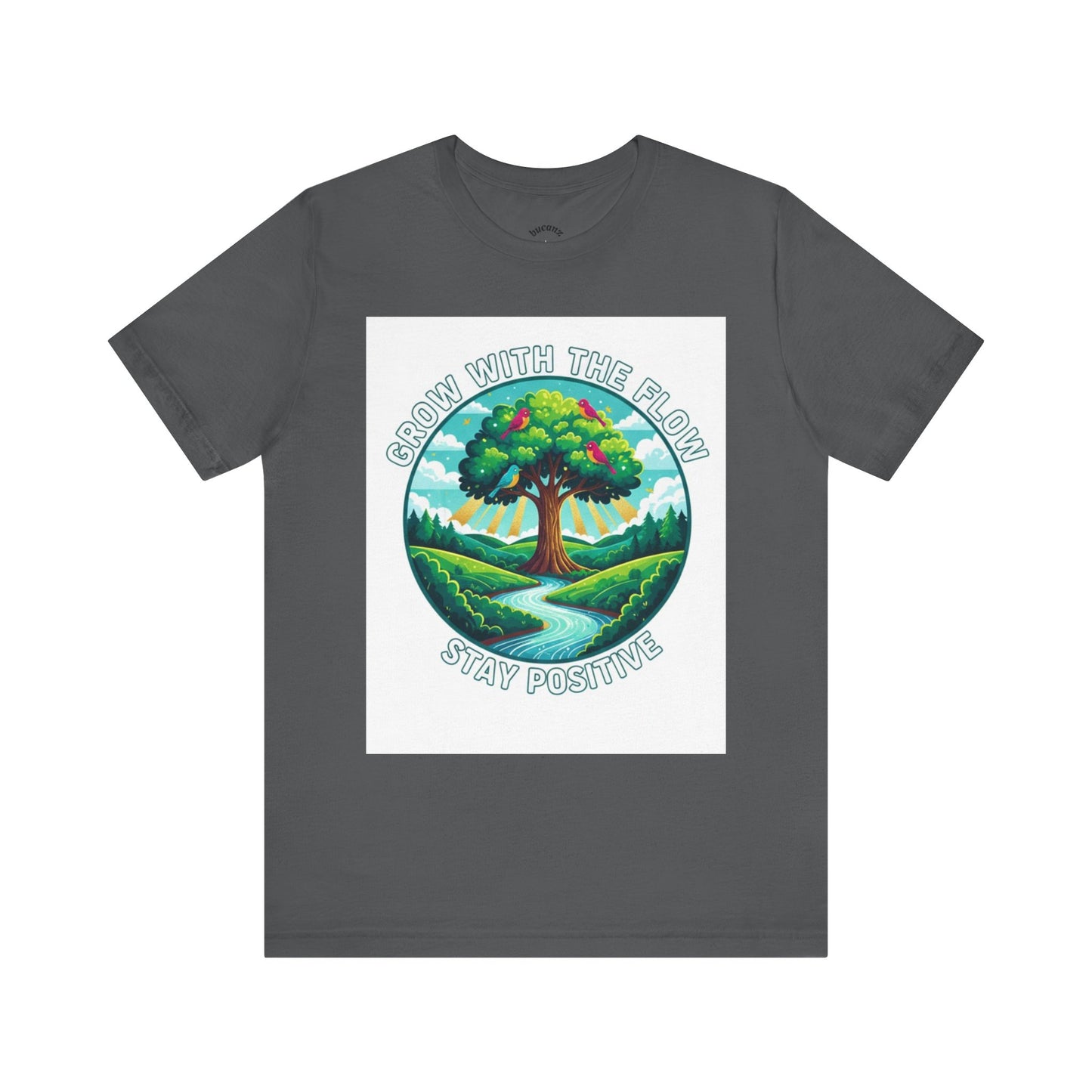 Positive Vibes Unisex Tee - Grow with the Flow