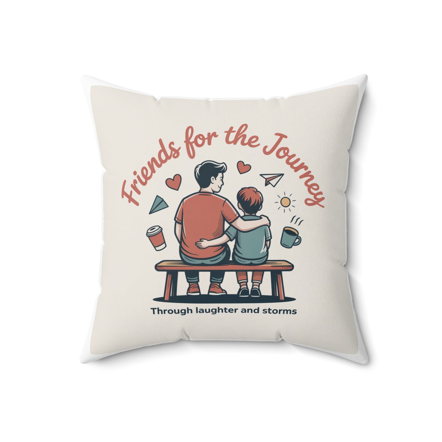 Friends for the Journey Decorative Pillow
