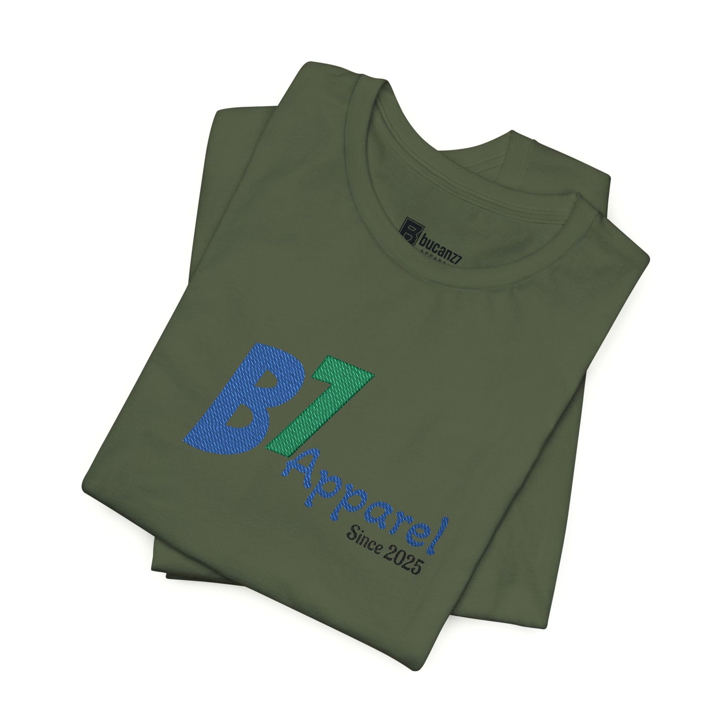 B7 Apparel Logo Tee — Classic White Short Sleeve Shirt