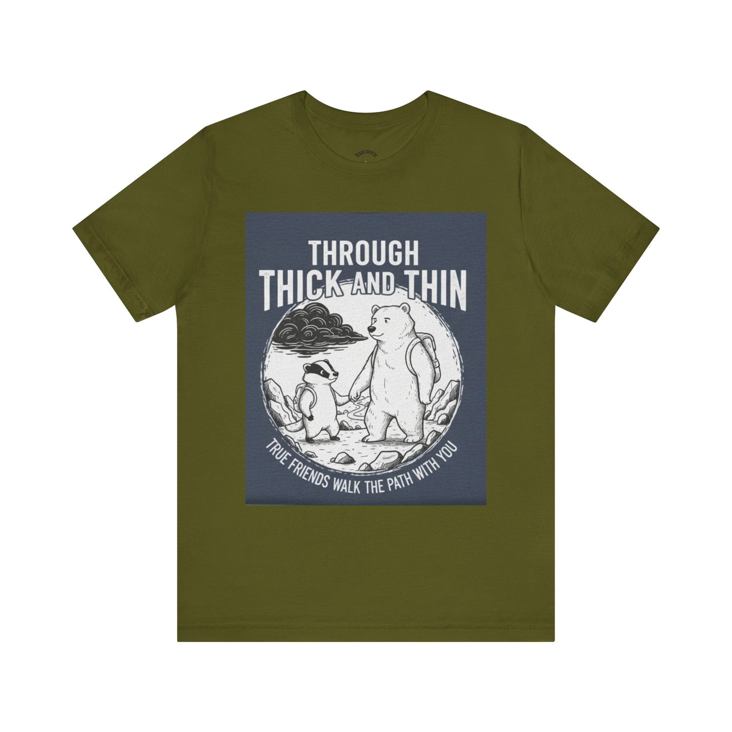Through Thick and Thin Friends Tee