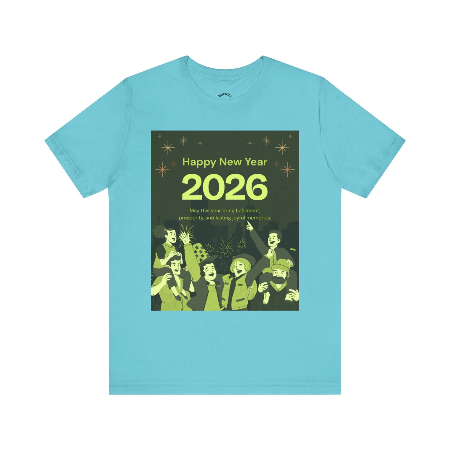 Happy New Year 2026 Unisex Jersey Tee - Celebrate with Joyful Vibes!