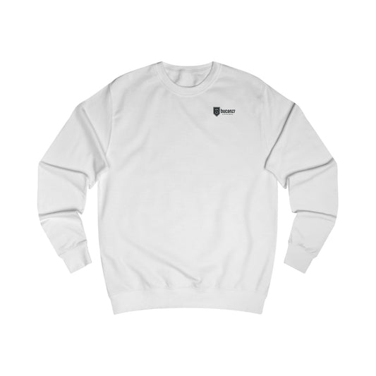 Bucanzi Logo Sweatshirt – Minimal Chest & Back Logo Crewneck